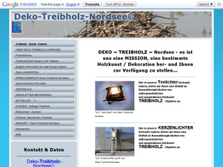 Treibholz Dekorationen aus original Nordsee Treibhölzer