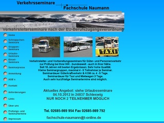 Verkehrsseminare