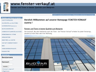 Fenster-Verkauf