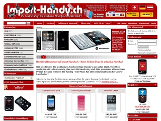 Exklusive Handy’s – www.Import-Handy.ch