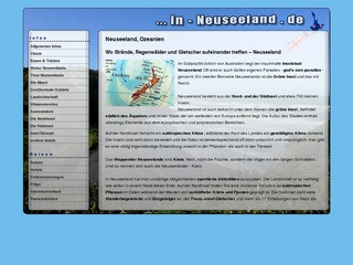 Urlaub in Neuseeland