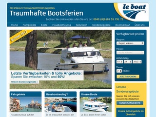 Bootsurlaub – LeBoat