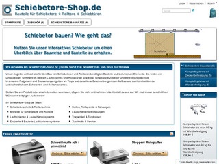 Schiebetore Laufschienen Online