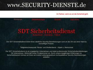 SDT Sicherheitsdienst