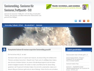 Seniorenblog – Senioren für Senioren