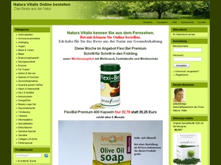 Natura Vitalis Online bestellen