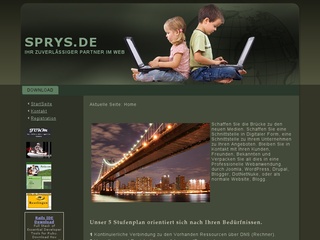 SPRYS IHR ZUVERLÄSSIGER PARTNER IM WEB