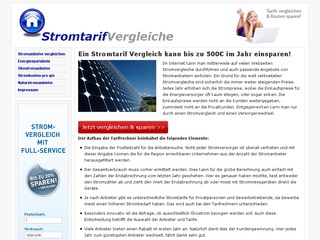 Stromtarifvergleiche