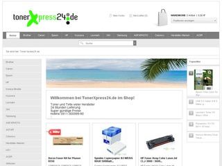 TonerXpress24.de die Toner und Tintenspezialist aus Bayern mit Bestpreisgarantie.