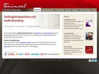 Toninsel – Auftragskomposition und Audio Branding // professionell + lizenzfrei