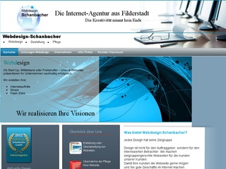 Internetagentur Webdesign-Schanbacher